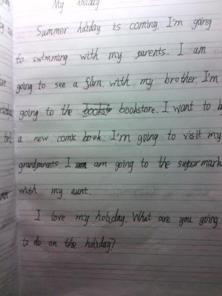 my hobbies初中作文