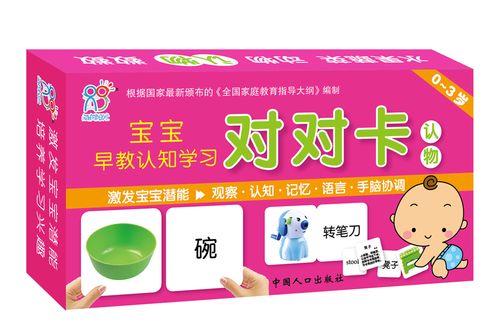 宝宝早教认知学习对对卡