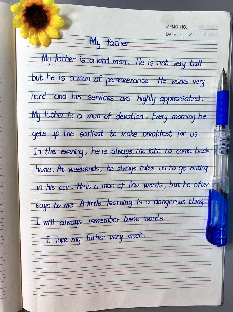 Mydad的初中作文怎么写