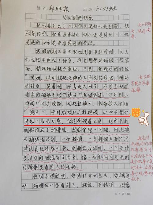 housework作文初中