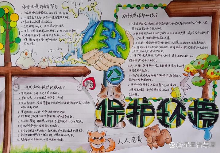 关于保护环境的手抄报初中