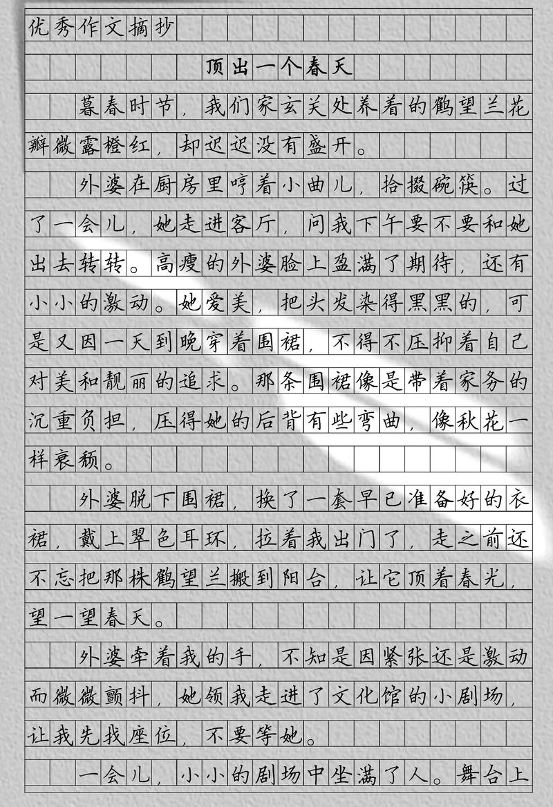 满分作文600字大全初中
