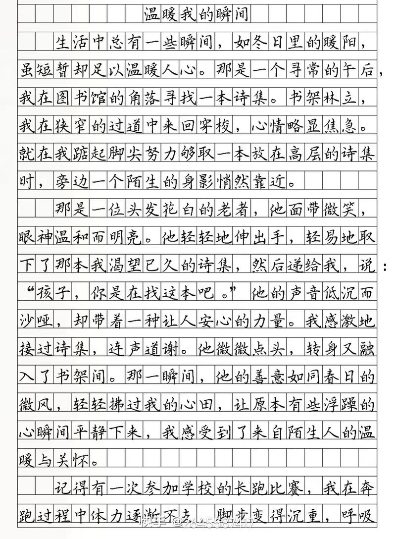 优秀初中满分作文600字