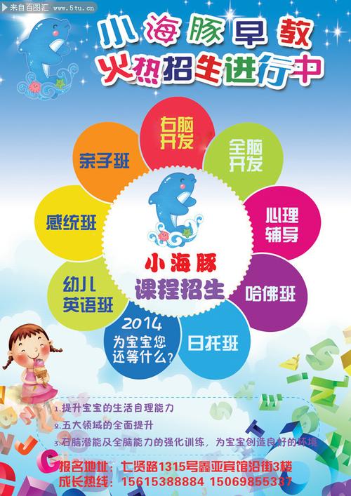 儿童宝宝早教乐园宣传