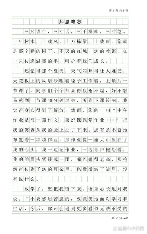 有关老师的故事初中作文