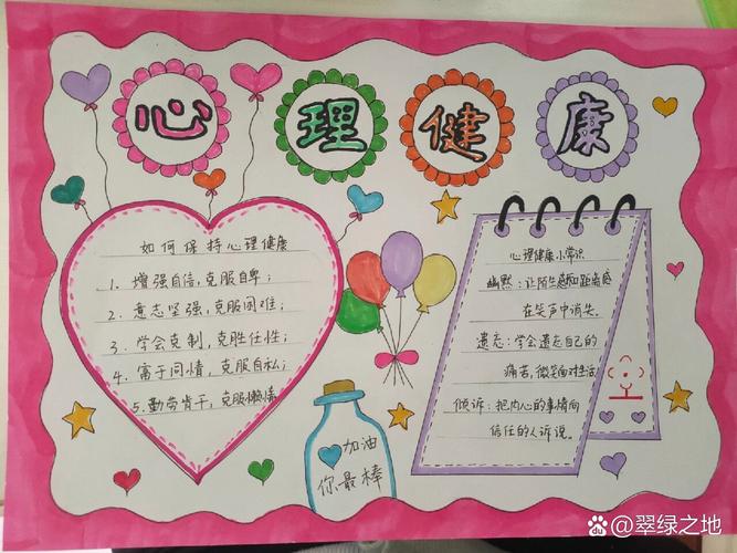 小学生心理健康手抄报内容