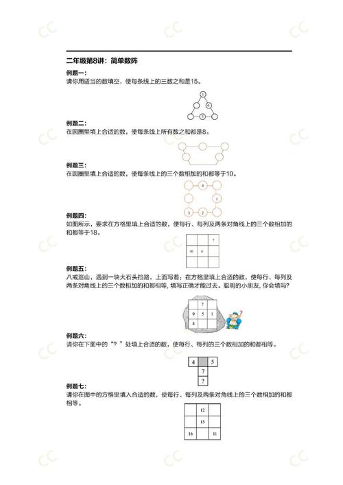 小学二年级奥数题100道