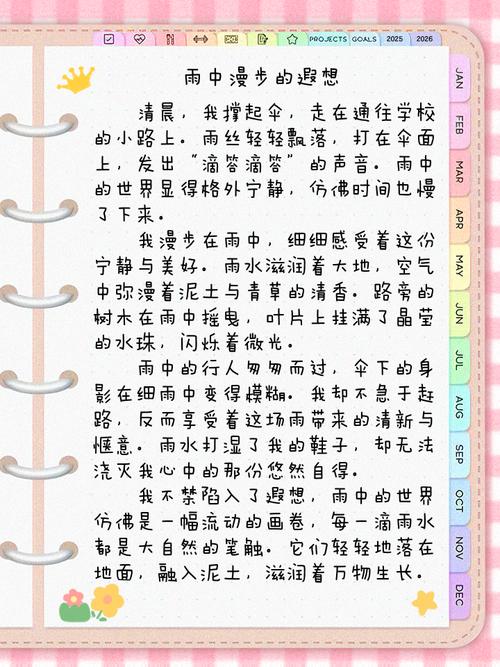 雨700字以上初中作文