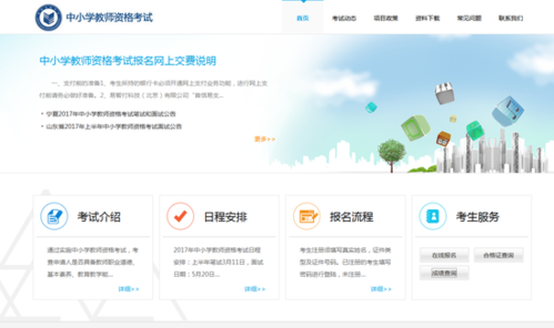 中小学生教师资格证考试网