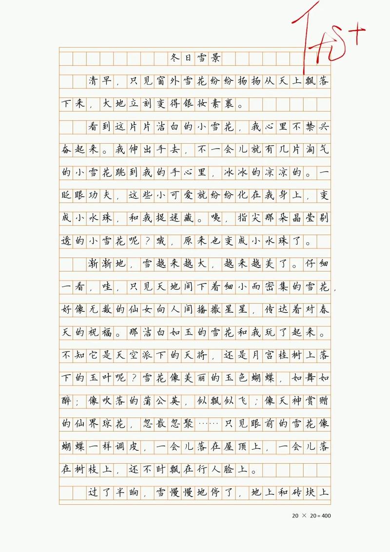 描写冬天的风景初中作文