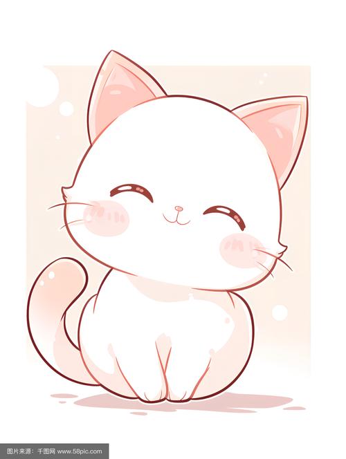 幼儿早教卡通动物猫咪