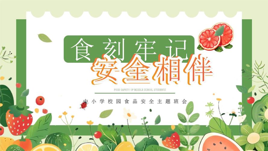 小学生食品安全ppt课件