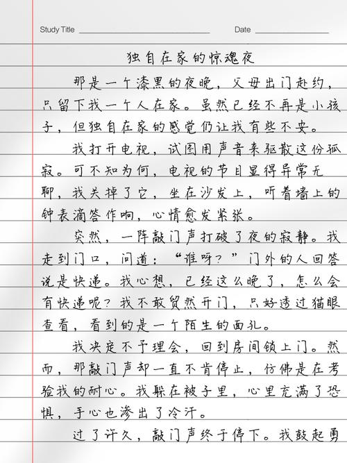 战胜内心的恐惧初中作文