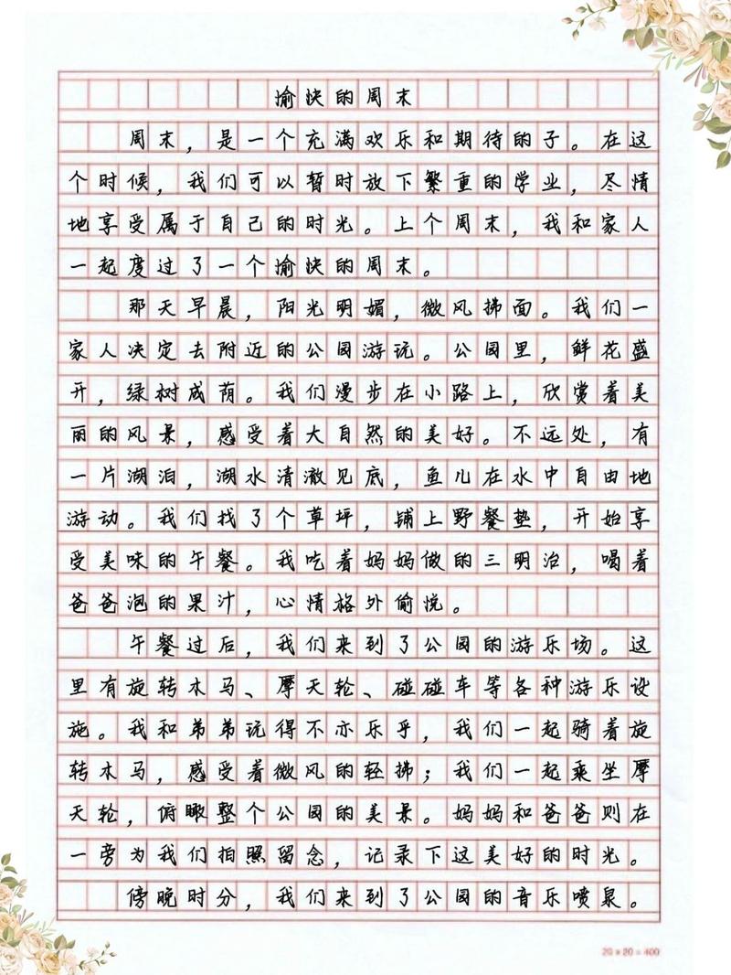 周600字初中 写周末