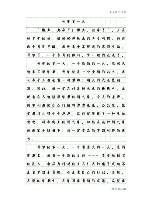 开学也是快乐的作文初中