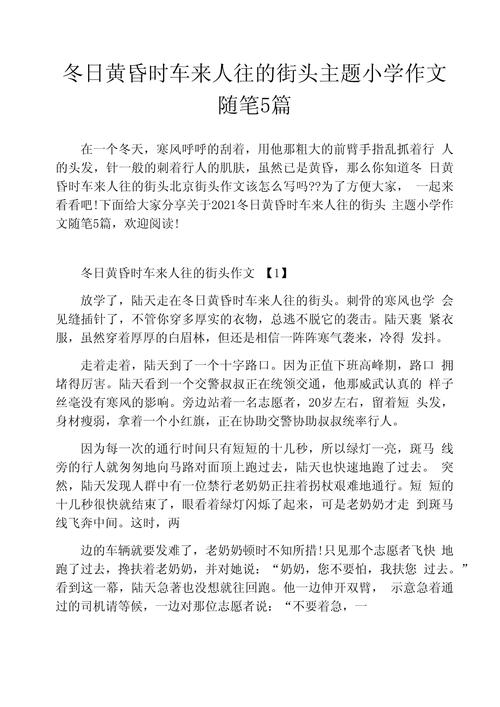 迪拜街头的风光作文初中