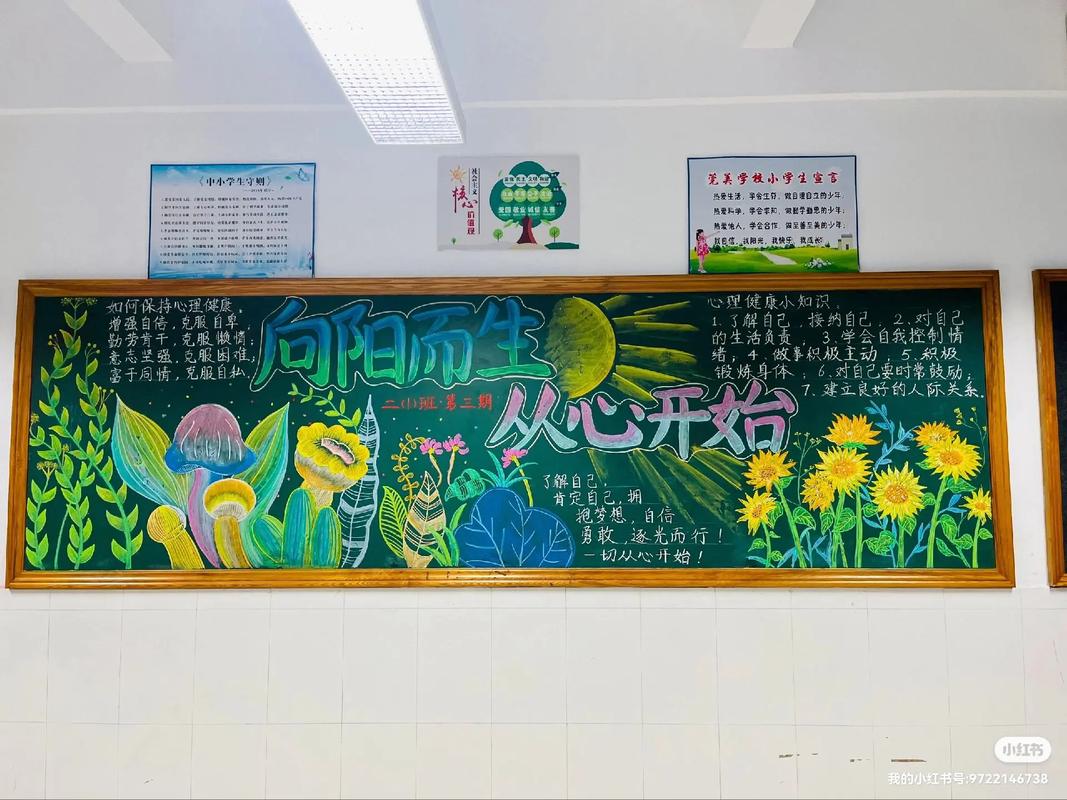 小学生黑板报版面设计图