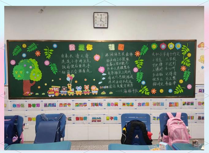 小学生黑板报版面设计图