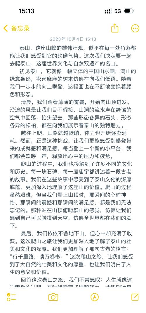 国庆爬泰山初中优秀作文