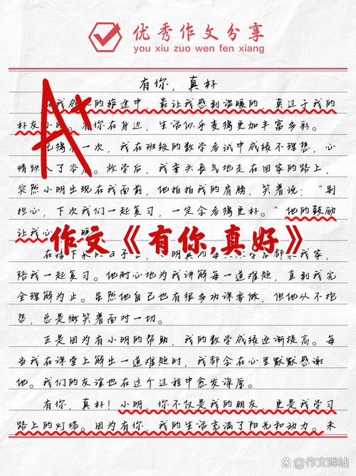 有你真好初中600作文