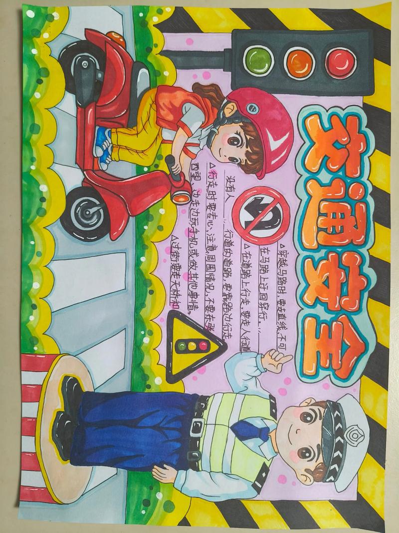 小学生关于安全的手抄报