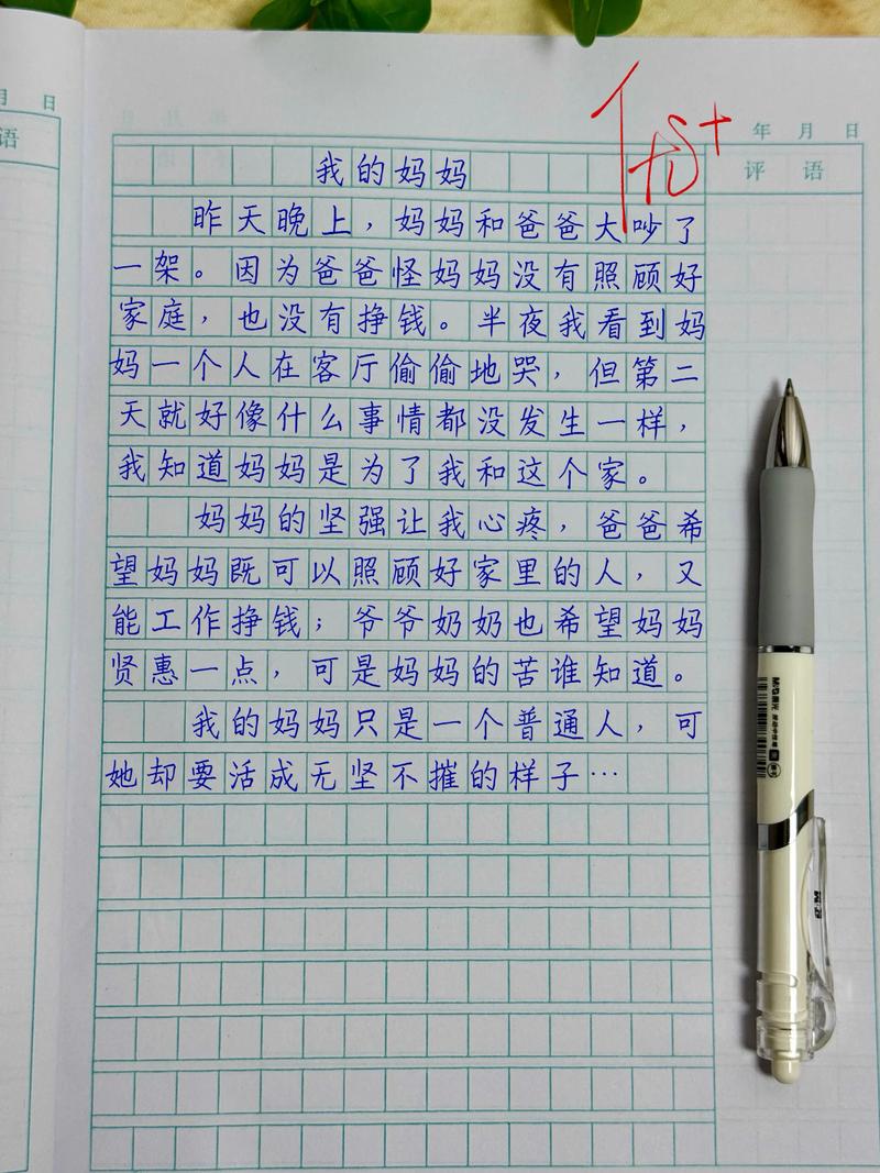 我的妈妈 日记初中作文