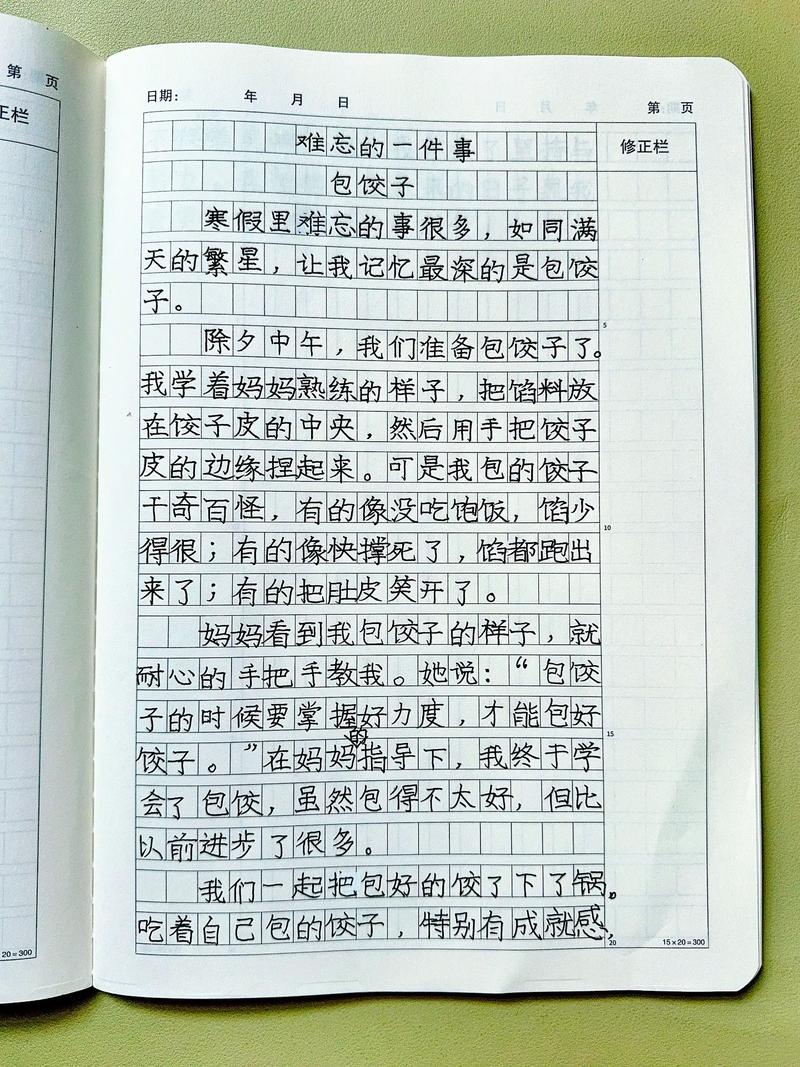 难忘的一件事小学生作文