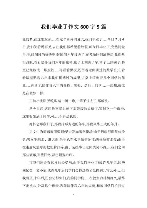 面临初中毕业的我们作文