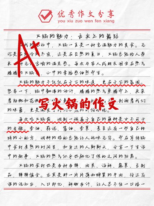 吃火锅作文300字初中