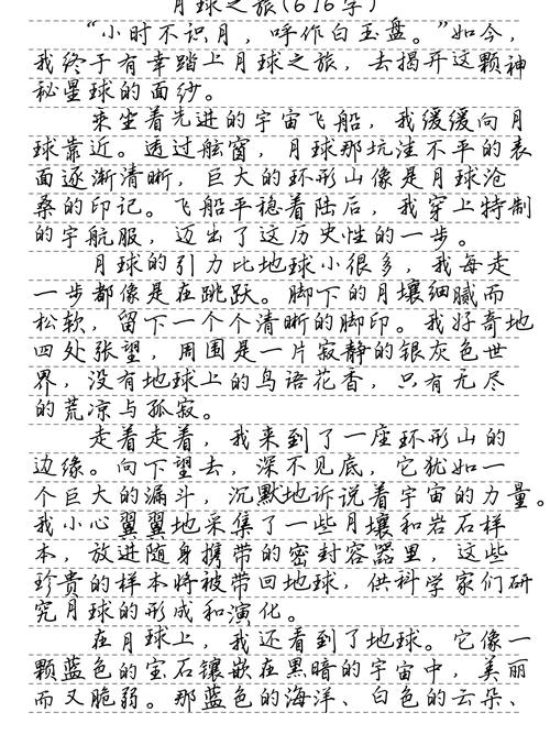 想象类作文600字初中
